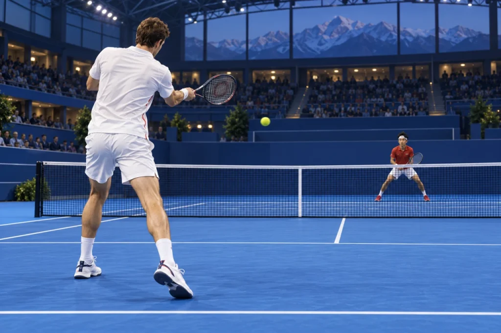 Иллюстрация к новости: Хачанов начнёт Almaty Open матчем против Сакамото