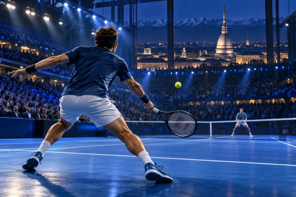 Иллюстрация к новости: Итоговый турнир ATP состоится в Турине 15–22 ноября