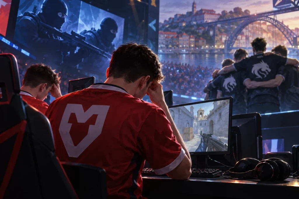 Иллюстрация к новости: xertioN оценил причины поражения MOUZ в финале BLAST Open Porto